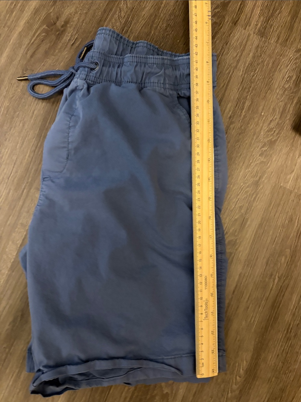 George Blue Drawstring Athletic Shorts